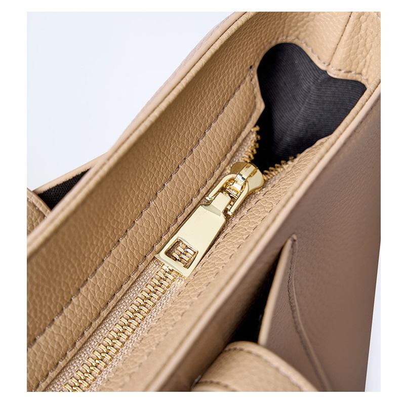 Large Women's Genuine Leather Sling Bags Ladies Shoulder Bag Top Grade Tote Shopper Commuter Bag Luxury Designer Handbags For Women
