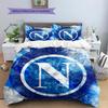 Napoli Pattern Bedding Home Decoration Birthday Gift (1 * duvet cover + 2 * pillowcase, without core)