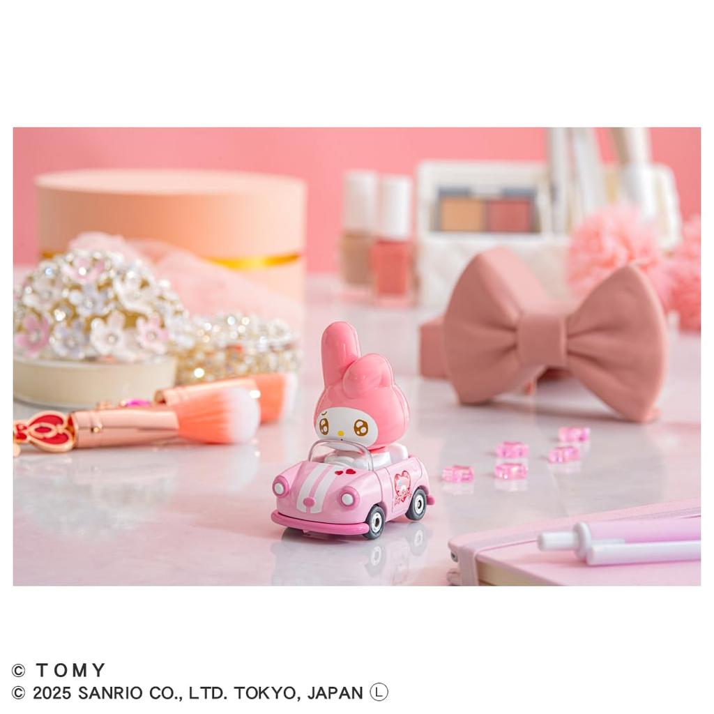 TAKARA TOMY Tomica Dream Tomica TOMICA TUNES SANRIO CHARACTERS Miniature Car Toy for Ages 3 and Up Vol.1 (Single Item)