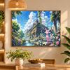 5D Diamond Painting espeon DIY Full Drill Diamond Art Kit Home Decoration