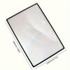 3X Magnifying Bookmark Portable Reading Aid for Low Vision Transparent Page Magnifier for Books Newspapers Maps  Essential Tool