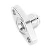 Turbo Oil Return 8AN Drain Flange 1.5in Fit for Garrett GT15 GT17 IHI RHF4 TD04