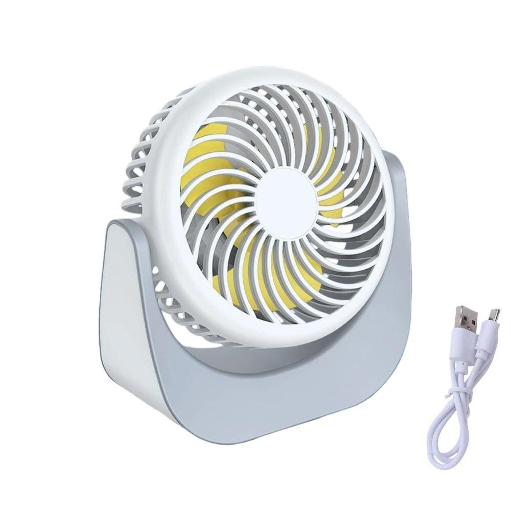 

3 Gear Wind Mini Portable Desk Fan Energy-Saving USB Rechargeable Fan Handheld Turbo Fan Travel