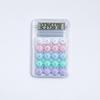 Compact Transparent Mini Calculator for Students