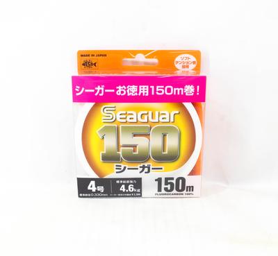 Seaguar Línea de líder de fluorocarbono 150, 150 m, tamaño 4, 16 lb (0836)