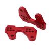 Motorcycle Adjustable Rearset Foot Pegs Mounting Base Replacement for YZF R3 R25 MT25 MT03 Red