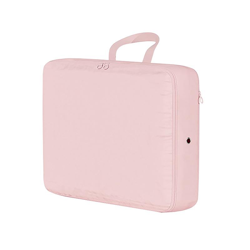 

Компрессионный упаковочный куб, ящик для одежды, пуховая куртка, складной чемодан, органайзер, сжатая дорожная сумка для одежды 40X12X30cm розовый