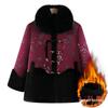 Velvet-Lined Cotton Winter Coat for Elderly Women: Warm, Stylish, Thickened Mother's Jacket