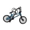 Creative Cartoon BMX Bicycle Keychain Toy - Finger-Sized Simulation Model Gift