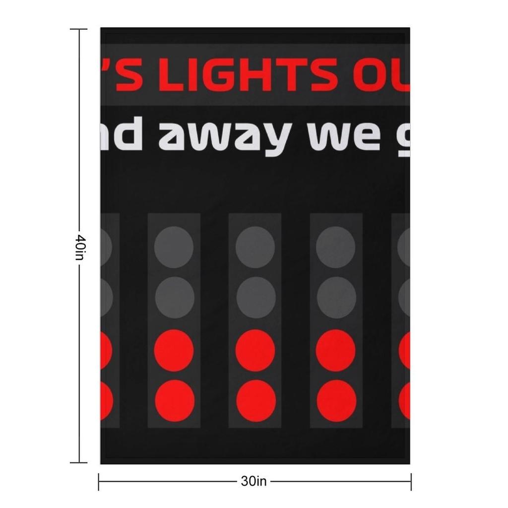 IT'S LIGHTS OUT AND AWAY WE GO (2) Throw Blanket blankets and throws warm winter Decoratives Comforter Blankets