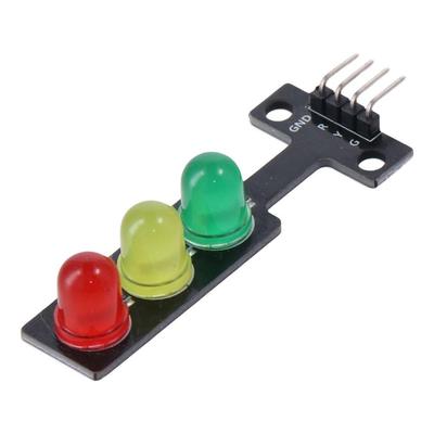 DC 5V Traffic Light Display Module Red Yellow Green Mini Traffic Light System Model 5mm * 3 LED Mini-Traffic Light DIY Project