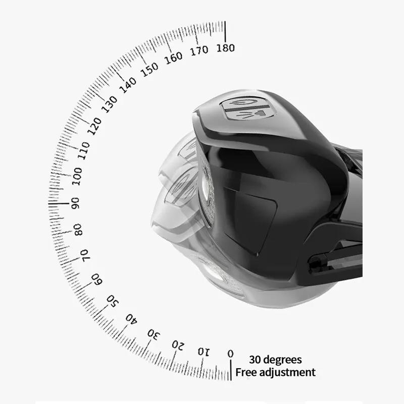 XPG Sensor Headlamp USB Rechargeable Induction Headlight Outdoor Waterproof Portable Night LED Camping Headlamp Built in Battery