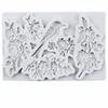 Birds Silicone Molds Flower Leaves Fondant Mold Cake Decorating Tools Cupcake Topper Candy Chocolate Gumpaste Mold