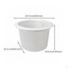 Skimmer Basket LightColored Pool Perforated