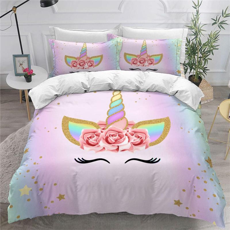 Lovely Koala Flowers Soft Duvet Cover Carton Animal Beding Set Elephant Cat Der Leaves Comfortable Quilt Cover King For Children Kids Child Gift Decor