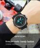 Sanda Trendy Waterproof Luminous Sports Watch