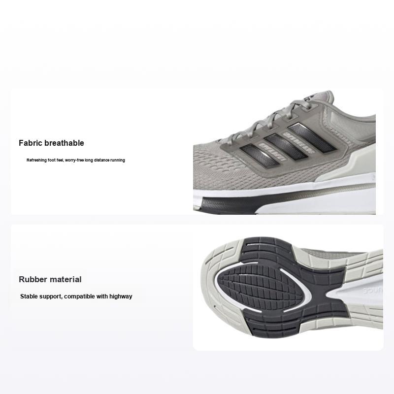 Мужские кроссовки adidas EQ21 Run Metal Grey Core-Black Orbit-Grey H68075 40⅔