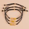 3pcs Trendy Heart-shaped Bracelet For Women Creative Wax Wire Braided Bracelet Jewelry Gifts For Friends(with Cardboard)