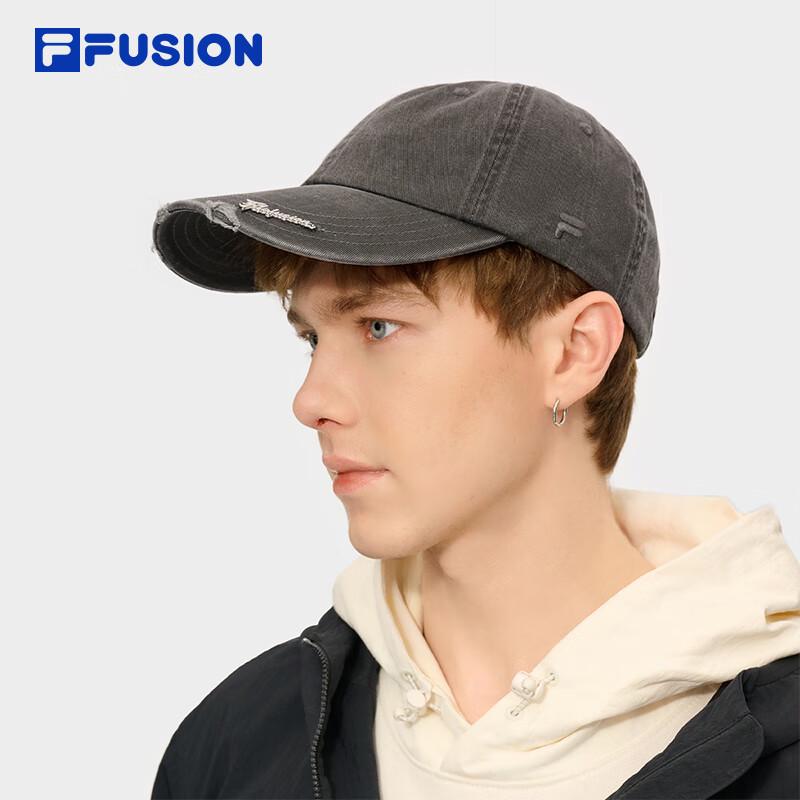 FILA FUSION Couple's Retro Distressed Baseball Cap