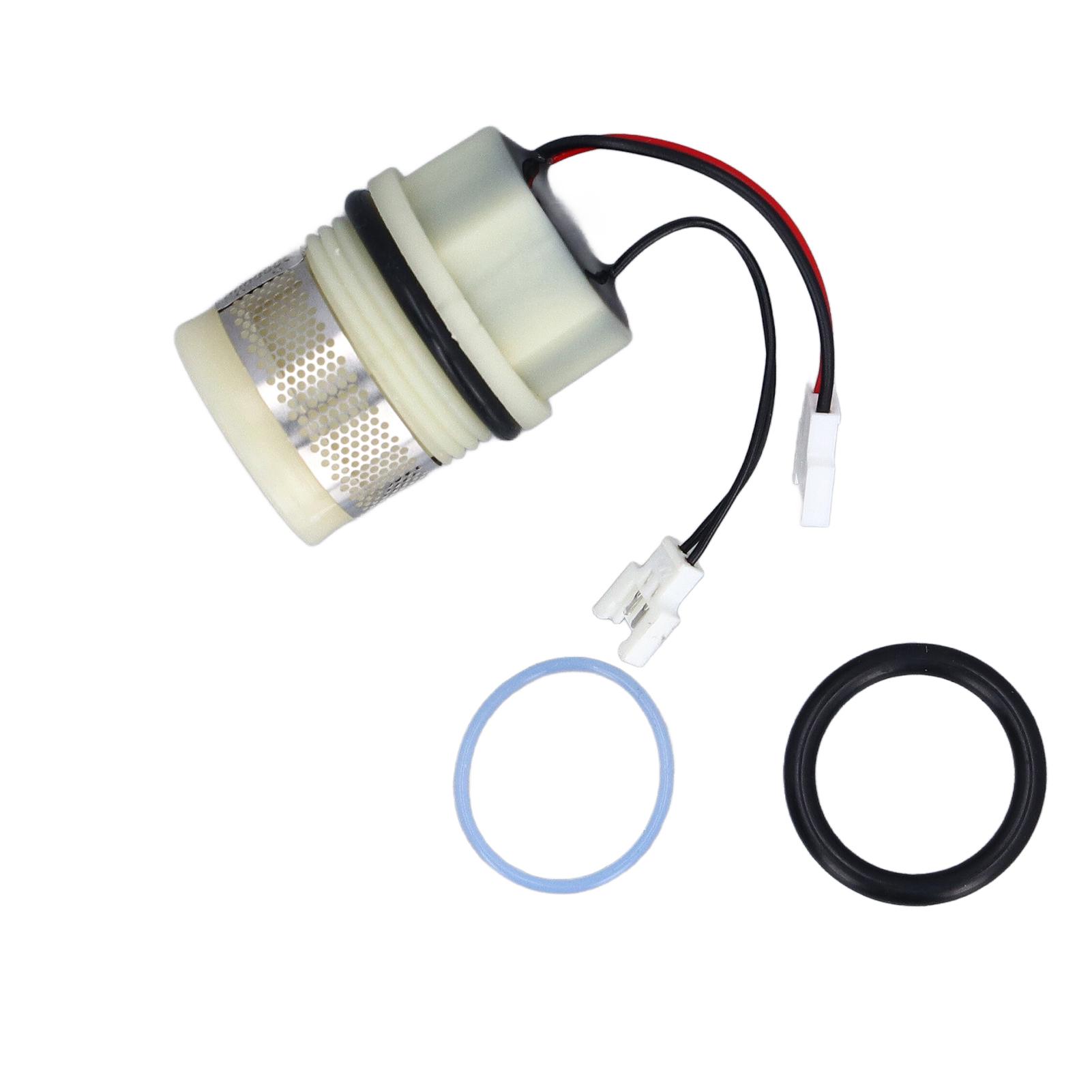 

Water Flow Generator M26x1.5 Side Water Inlet Shower Faucet Mini Hydro Generator 10‑50MA AC2‑10V