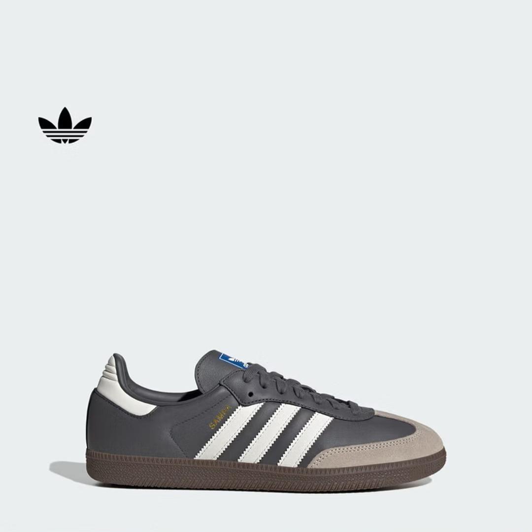

Adidas Обувь с Т-образной головкой SAMBA OG Классические Спортивные Кроссовки Adidas Три Листа JR0913 35.5 серый