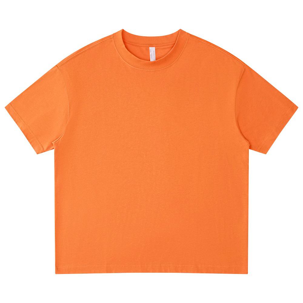 LVLV American Brand Trendy 275g Pure Cotton Loose T-shirt and Sports Shorts Set for Men, Women, and Kids.
