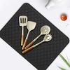 Silicone Tableware Drain Pad Heat-resistant Insulation Pad Dish Drying Mat  Kitchen Counter