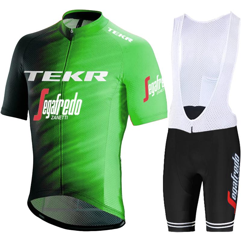 

Cycling Uniform Men s Clothing Mtb Jersey Tricuta Man Bib Outfit Set Bike Sports Summer Shorts Male Bicycle Clothes Jerseys Road Asian size - M