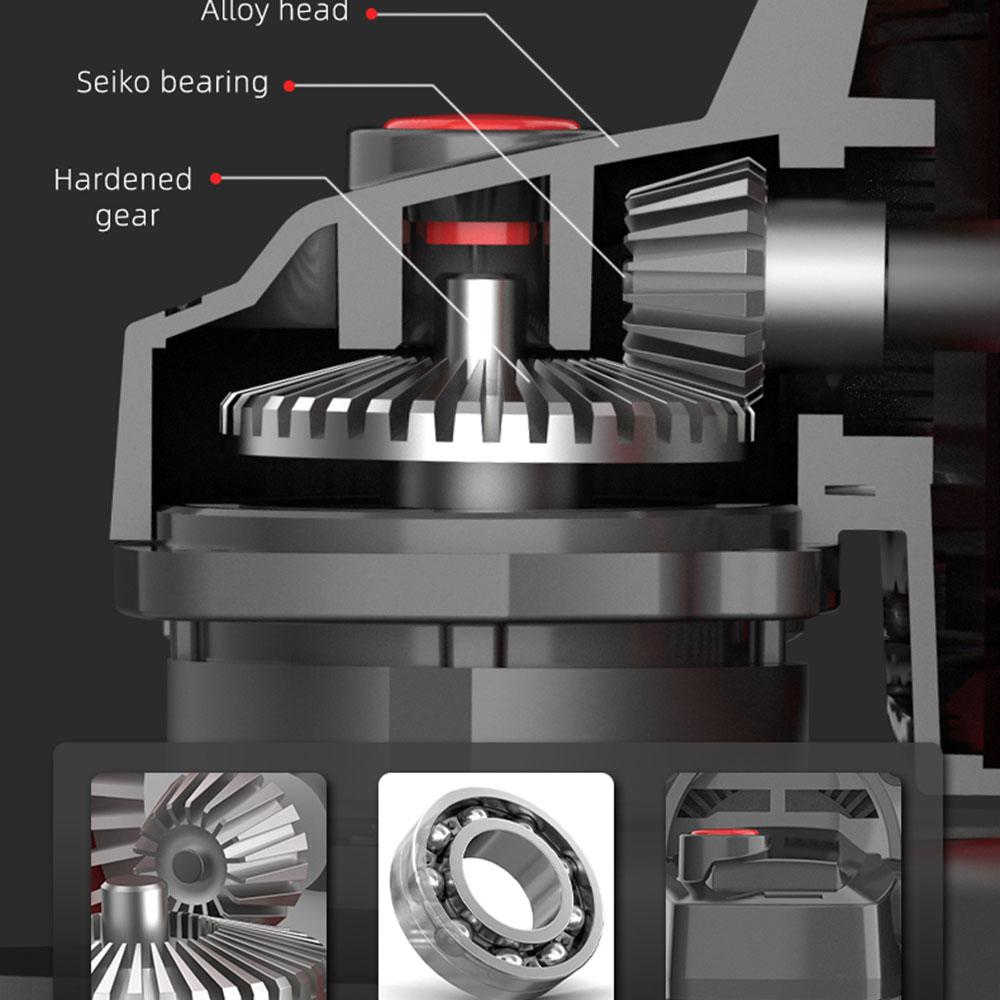 NAWIN 125mm Akku-Winkelschleifer Schleifmaschine Schneiden Elektrischer Winkelschleifer Schleifen Bürstenloses Elektrowerkzeug