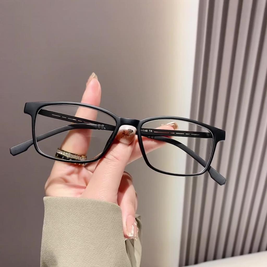 1Pcs New Anti Blue Light Reading Glasses For Men And Women Blocking Blue Light Optical Lenses  Rectangle  +1.0 +4.0