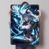 Fantasy Warrior With Dragon Companion Poster Customized Wall Art Vintage Metal Signs Retro Tin Plaque for Man Cave Desk Decor