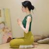 2026 Women's Radiant Yoga Set: Sleeveless Top for Pilates & Outdoor Fitness - Stylish & Beautiful