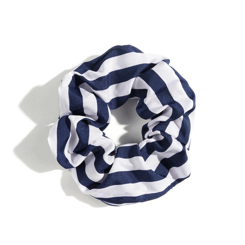 Leopard Print Hair Band Bohemian Large Intestine Band Small Fresh Commuter Rubber Band Flower Print Head Band Head Rope