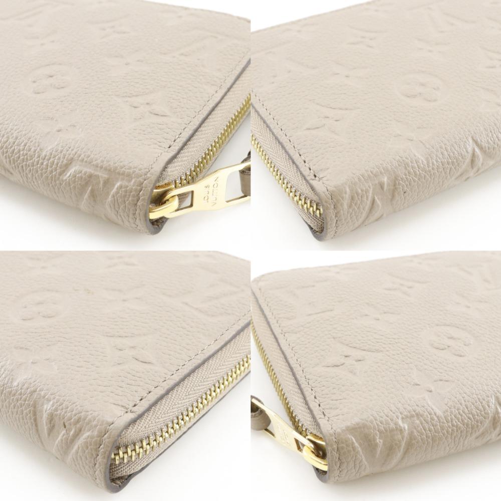 LOUIS VUITTON Zippy wallet Purse M69034 Tour rail gray Monogram Ann Platt unisex Used