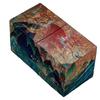 Mother of Pearl Jewelry Box Vintage Lacquered Wooden Makeup Case Chinese Wedding Dowry Gift