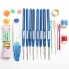 1Set Multicolor Crochet Hooks Knitting Needles Stitches Weave Craft Set Tools with Box