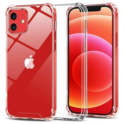 Do etui iPhone 13 12 11 Pro Max XS XR 7 8 Plus SE2020, przezroczysta, odporna na wstrząsy miękka tylna obudowa TPU do iPhone SE 2016 5 6 6s 7 8 Plus