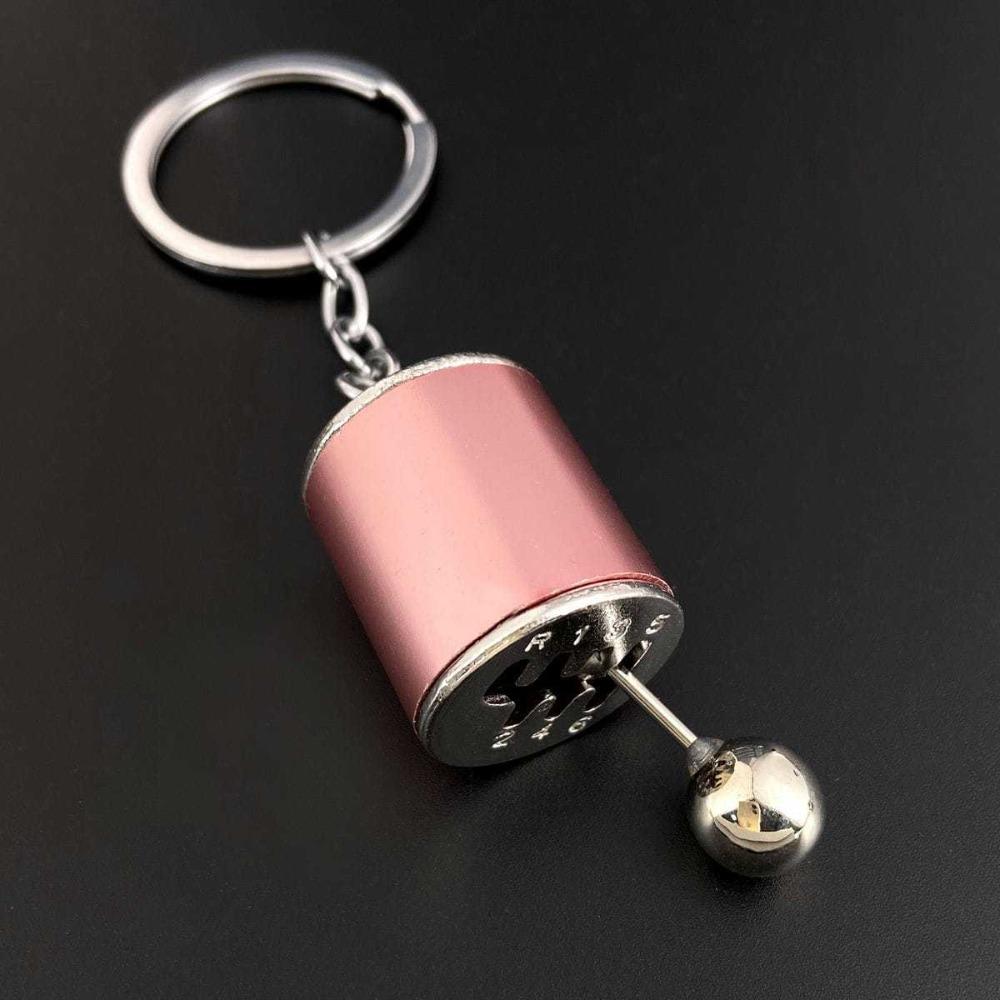 2Pcs Creative Manual Gear Fingertip Decompression Keyring Push Toy Decompression Gear Keychain Versatile High Value Pendant