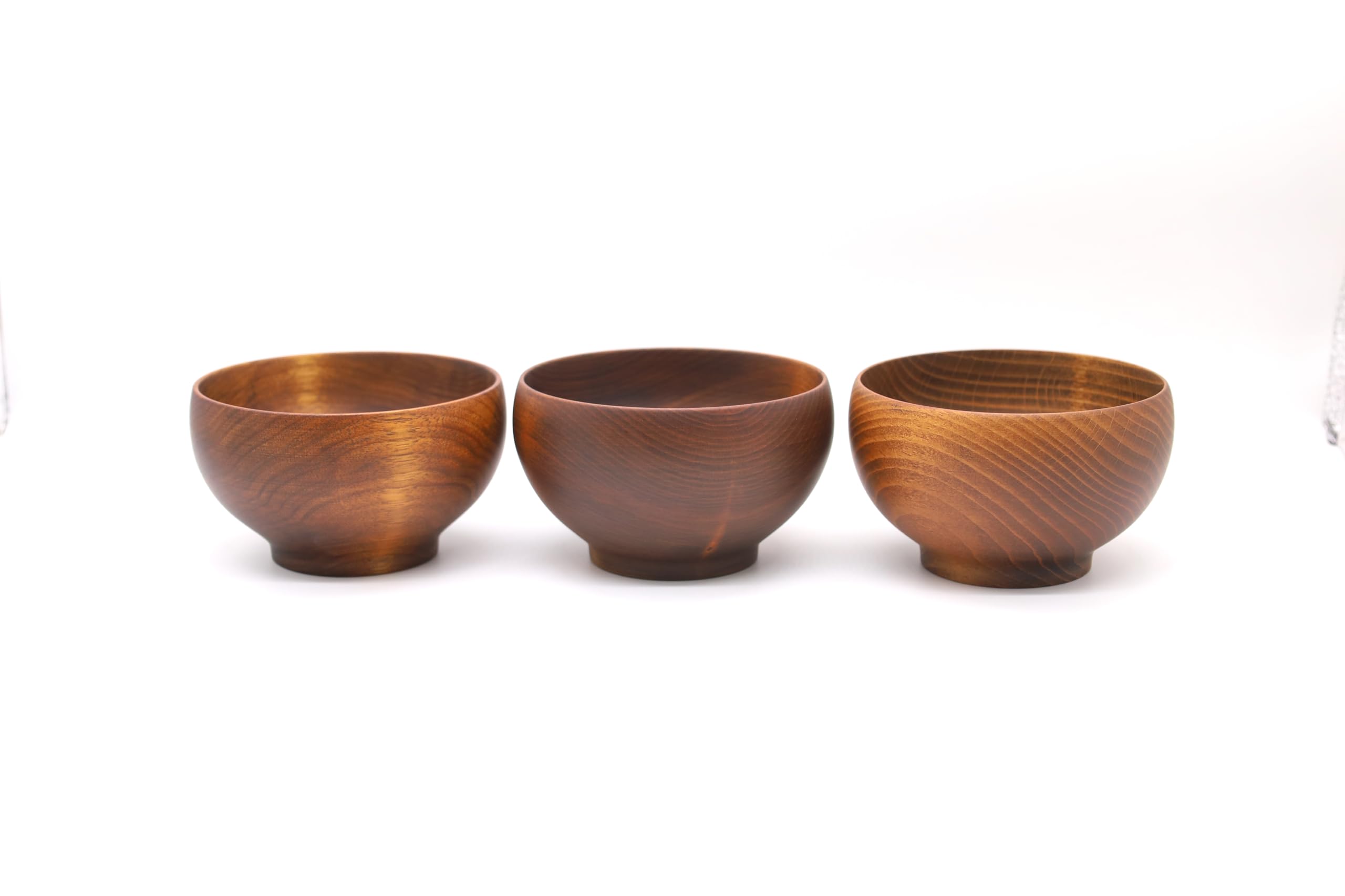 

terra Meiboku bowl set of and walnut 3 cherry, chestnut,