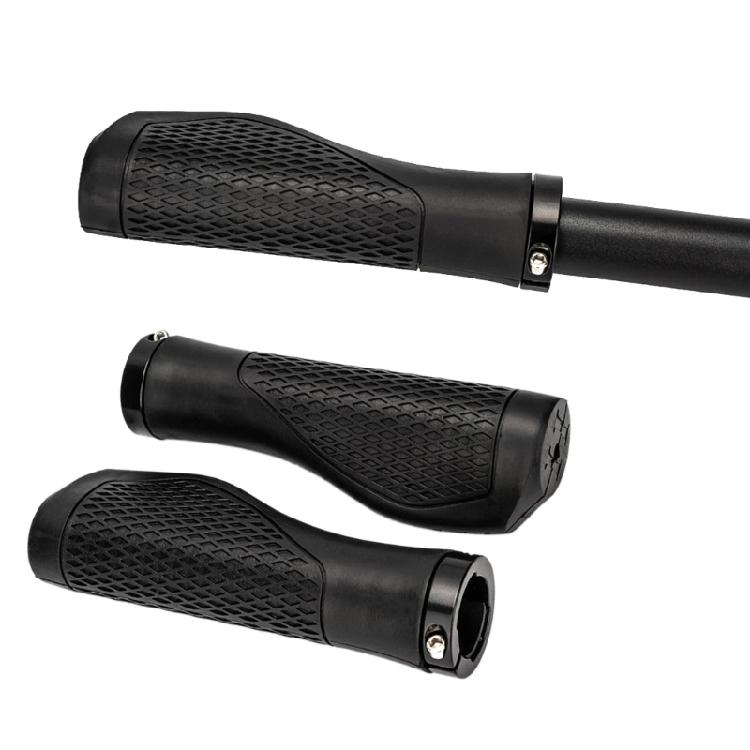 Nonslip Cycling Handle Grips Mountain Bike Handlebar Grips Replacement Cycling Handle Grips with Aluminium Locks