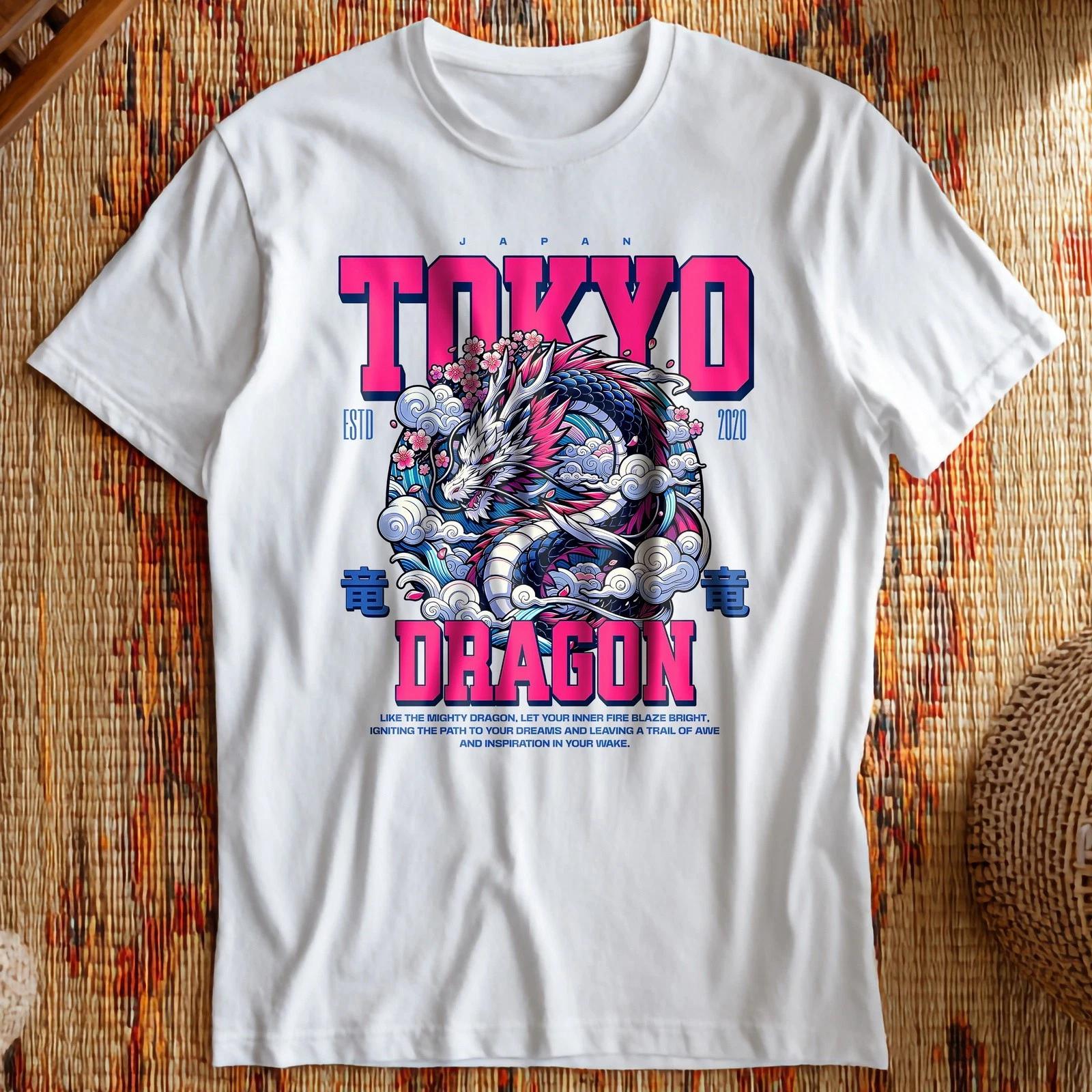 Tokyo Dragon style of a Japanese streetwear 001 Adult/Childrens t shirts/t-shirt 150
