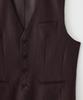 Stco Tw Solid Suit Vest Wine (Classic Fit)_Sjvxa64Csa