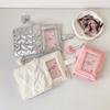 Hanging Decoration Photo Photocard Frame With Heart Keychain Card Protective Case  Girls Gift
