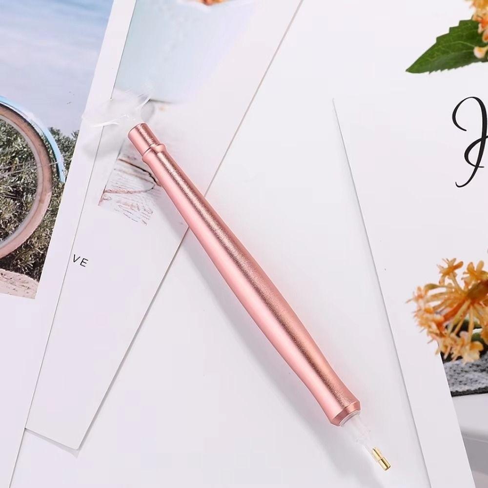 Handmade Alloy Crystal Point Drills Round Square Diamonds Electric Diamond Art Pen  DIY Projects