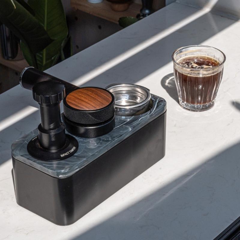Multifunctional Acrylic Coffee Tamper Stand Unique Coffee Tamper Support Holders Blending Into Any Kitchen Decors