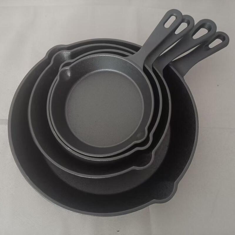 ZISIZ Cast Iron Cookware Set