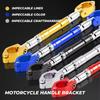 Motorrad-Lenker-Balance-Querstange, multifunktionale Motorrad-Styling-Lenker-Balance-Stange, verstellbare Stange für 2,2 cm/0,86 Zoll