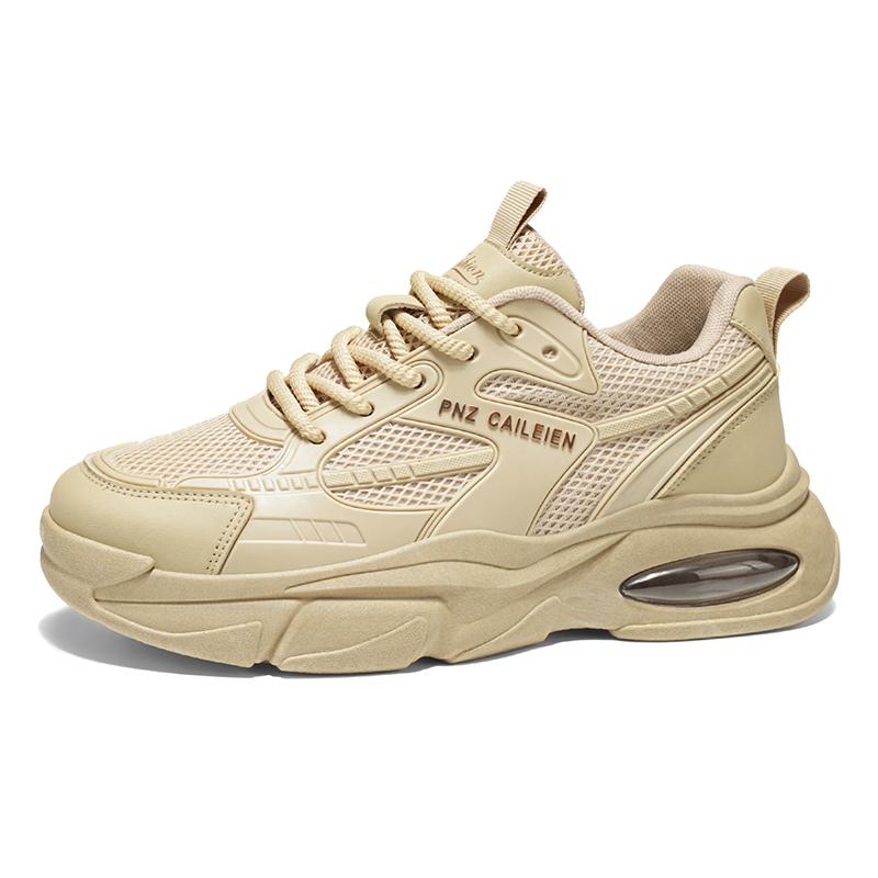 New Arrival Men Thick Sole Casual Shoes Comfort Breathable Fashion All Match Sport Sneakers Male Outdoor Daily Wear Footwear