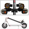 Electric Scooter LED Lamps Headlight USB Rechargeable Zoomable Bike Light for Xiaomi 1S M365 PRO2 Ninebot Skateboard Accessories