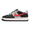 NBA X Nike Air Force 1 07 LV8 EMB GS 75th Anniversary - Trail Blazers Kids Sneakers Black Grey-Fog Sail DJ9993-001